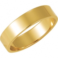 Picture of 10K Yellow Gold Flat Band