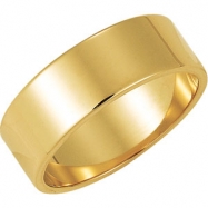 Picture of 14K Yellow Gold Flat Band