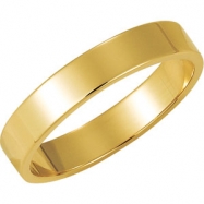 Picture of 14K Yellow Gold Flat Band