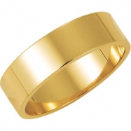 Picture of 14K Yellow Gold Flat Band
