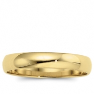 Picture of 14K Yellow 04.00 MM Light Half Round Band
