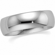 Picture of 14K White Gold Light Comfort Fit Band