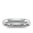 10K White Gold Light Comfort Fit Band