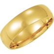 14K Yellow Gold Light Comfort Fit Band