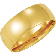 Picture of 10K Yellow Gold Light Comfort Fit Band