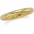 14K Yellow 03.00 MM Heavy Comfort Fit Band