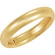 14K Yellow Gold Heavy Comfort Fit Band