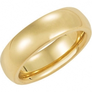 Picture of 14K Yellow Gold Heavy Comfort Fit Band