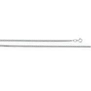 Picture of Sterling Silver 20 INCH CARDED Solid Curb Link Chain