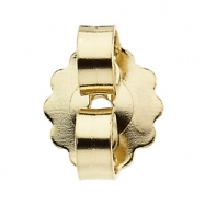 Picture of 14K Yellow Gold Push On-thread Off Earring Back