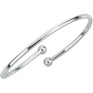 Picture of Sterling Silver 07.00 Inch Kera Bangle Bracelet