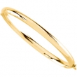 14K Yellow Gold Bangle Bracelet
