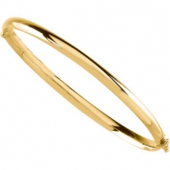 Picture of 14K Yellow Gold Bangle Bracelet