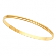 14K Yellow Gold Bangle Bracelet