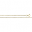 14K Yellow 16 IN Solid Rope Chain