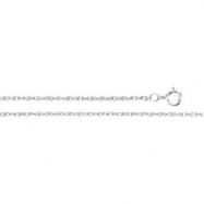 Picture of 14K White 20 INCH Rope Chain