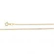 14K White 16 INCH Solid Box Chain