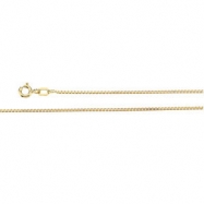 Picture of 14K White 20 INCH Solid Box Chain