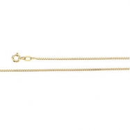 Picture of 14K White 24 INCH Solid Box Chain