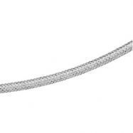 Picture of Stainless Steel 18 Inch Basket Weave Chain With Lobster Clasp