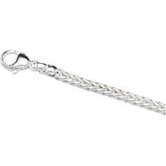 Picture of Sterling Silver 7 INCH Solid Foxtail Chain