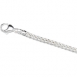 Sterling Silver 7 INCH Solid Foxtail Chain