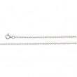 14K White 20.00 INCH ROLO CHAIN WITH SPRING RING Rolo Chain With Spring Ring