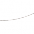 Sterling Silver 18 INCH Bead Chain With Spring Ring