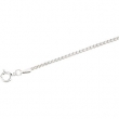 Sterling Silver 20 INCH Popcorn Chain With Spring Ring