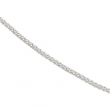 Sterling Silver 20 INCH Popcorn Chain With Spring Ring