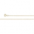 10K Yellow 14.00 INCH  LASERED TITAN GOLD ROPE CHAIN Lasered Titan Gold Rope Chain