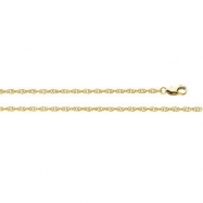 Picture of 14K White 20 INCH;P;LASERED TITAN GOLD ROPE CHAIN Lasered Titan Gold Rope Chain