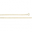 14K Yellow 16 INCH Lasered Titan Gold Rope Chain