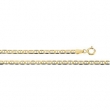 14K Yellow 16 INCH Anchor Chain