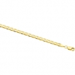 14K Yellow 18 INCH Solid Anchor Chain