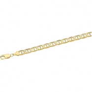 Picture of 14K Yellow Gold 8.5 Inch Anchor Chain Bracelet