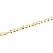 Picture of 14K Yellow 18 INCH Figaro Chain