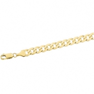 Picture of 14K Yellow 24 INCH Solid Curb Chain