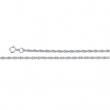 14K White 7 INCH Rope Chain