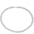 Sterling Silver 16.00 INCH 10.00 MM BEAD NECKLACE 10.00 Mm Bead Necklace