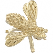 Picture of 14K Yellow Gold Bee Brooch