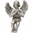 Sterling Silver Praying Angel Lapel Pin