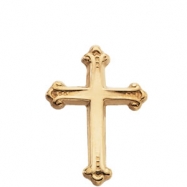 Picture of 14K Yellow Gold Cross Lapel Pin
