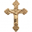 14K Yellow Gold Crucifix Lapel Pin
