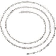 Picture of Sterling Silver BULK;P;SOLID CURB LINK CHAIN Solid Curb Link Chain