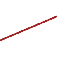 Picture of Sterling Silver 16.5 Inch Red Silk Necklace