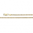 14K Yellow 7 INCH 02.50 ROPE CHAIN (REPLACING CH507) 02.50 Mm Rope Chain