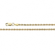 Picture of 14K Yellow 20 INCH 02.50 MM ROPE CHAIN (REPLACING CH507) 02.50 Mm Rope Chain