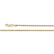 Picture of 14K Yellow 24 INCH 02.00 MM ROPE CHAIN (REPLACING CH506) 1.85 Mm Rope Chain
