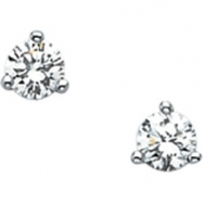 Picture of 14K White Gold Pair Diamond Earring